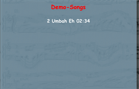 Demo-Songs