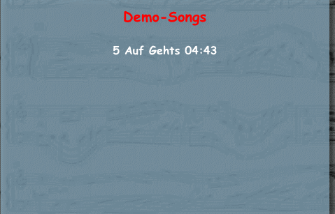 Demo-Songs