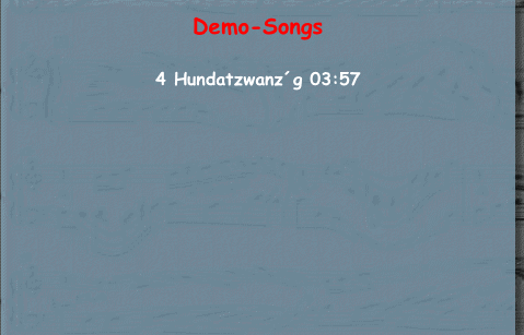 Demo-Songs