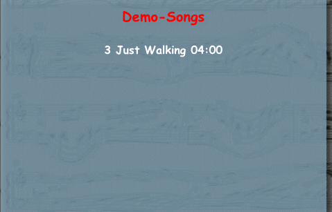 Demo-Songs