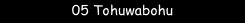 05 Tohuwabohu
